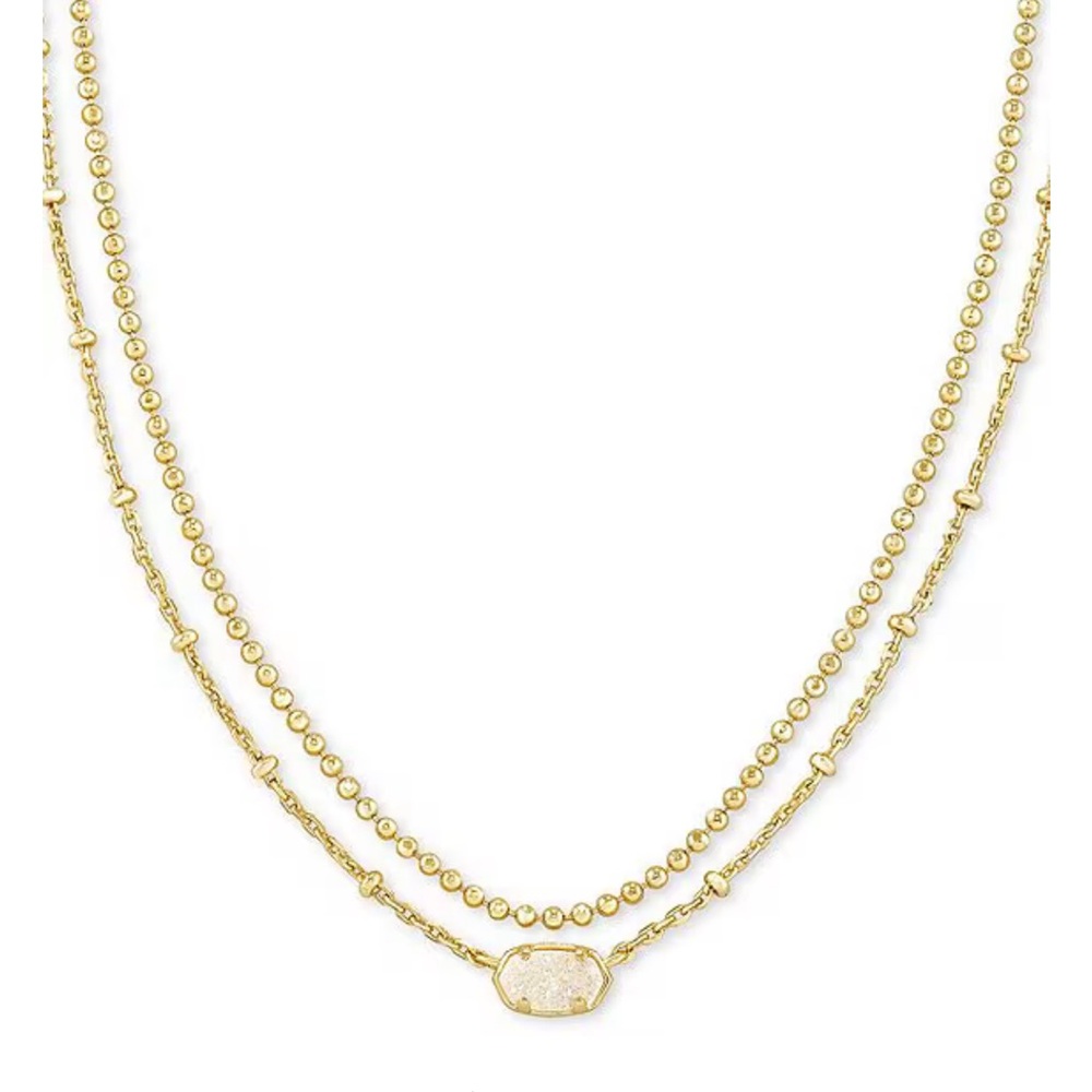 Kendra Scott Elegant Gold Layered Necklace